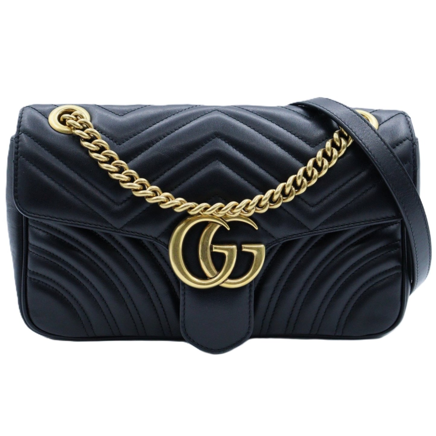 Gucci GG Marmont Medium Chain Shoulder 443497