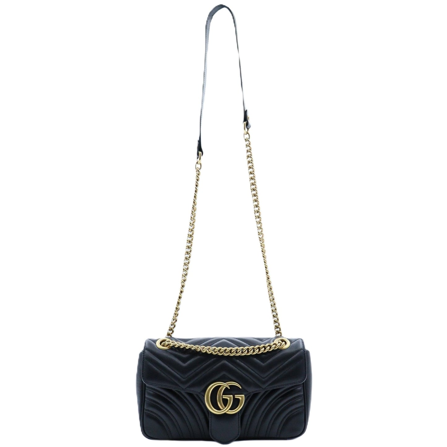 Gucci GG Marmont Medium Chain Shoulder 443497