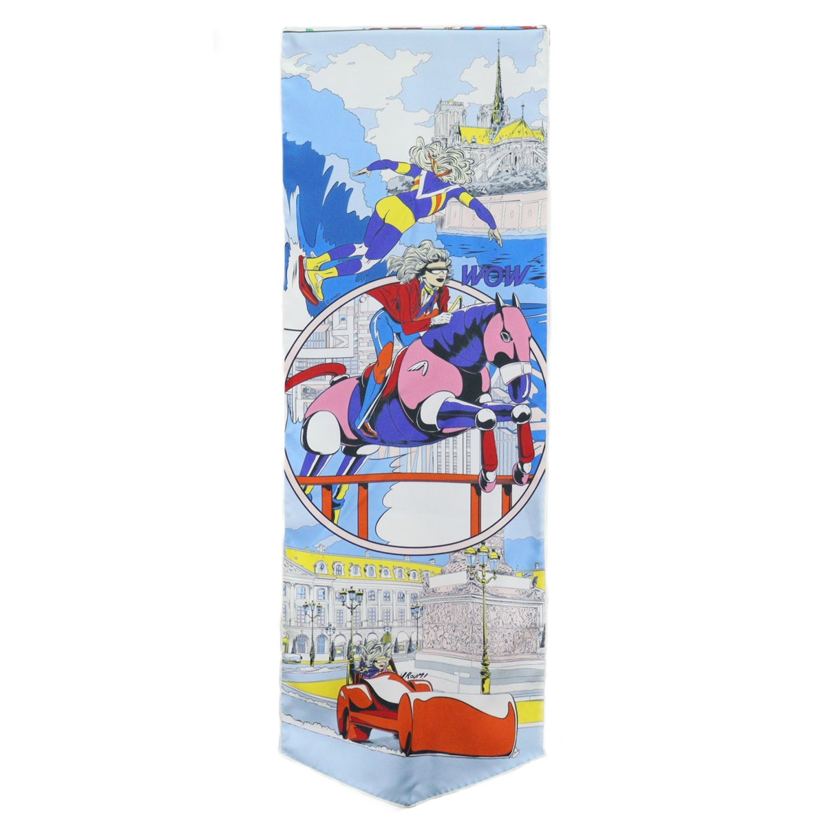 Hermes Le Premier Chant' Wow! Maxi Scarf