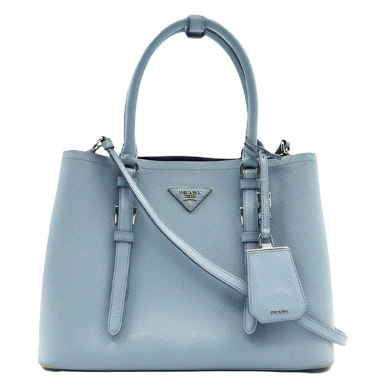 Prada Saffiano Cuir Double 2way Shoulder