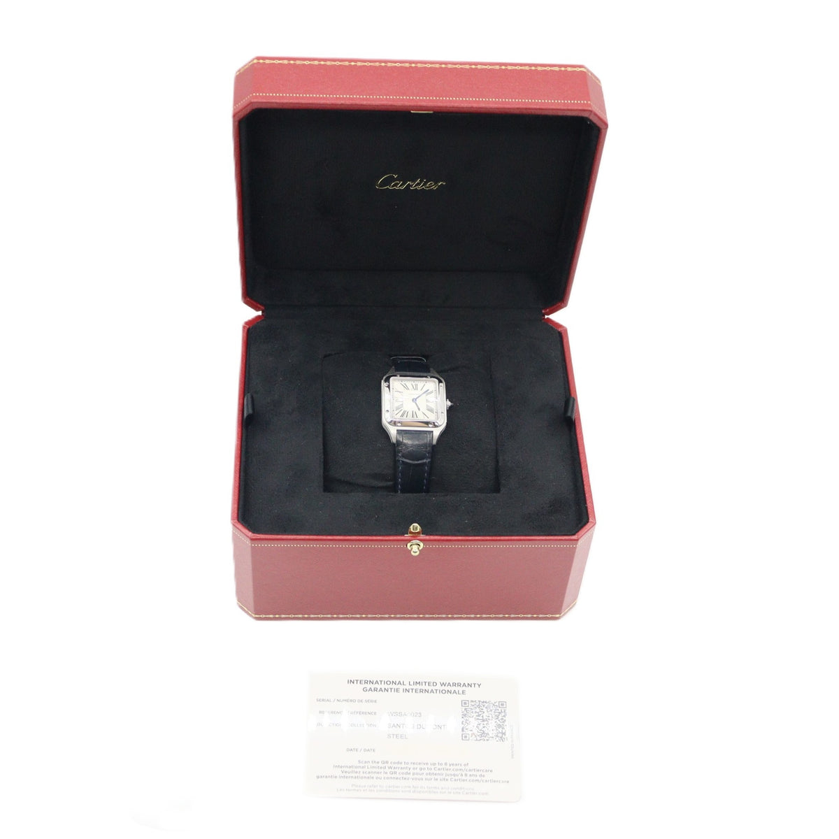 Cartier Santos Dumont, Small Model Quartz WSSA0023