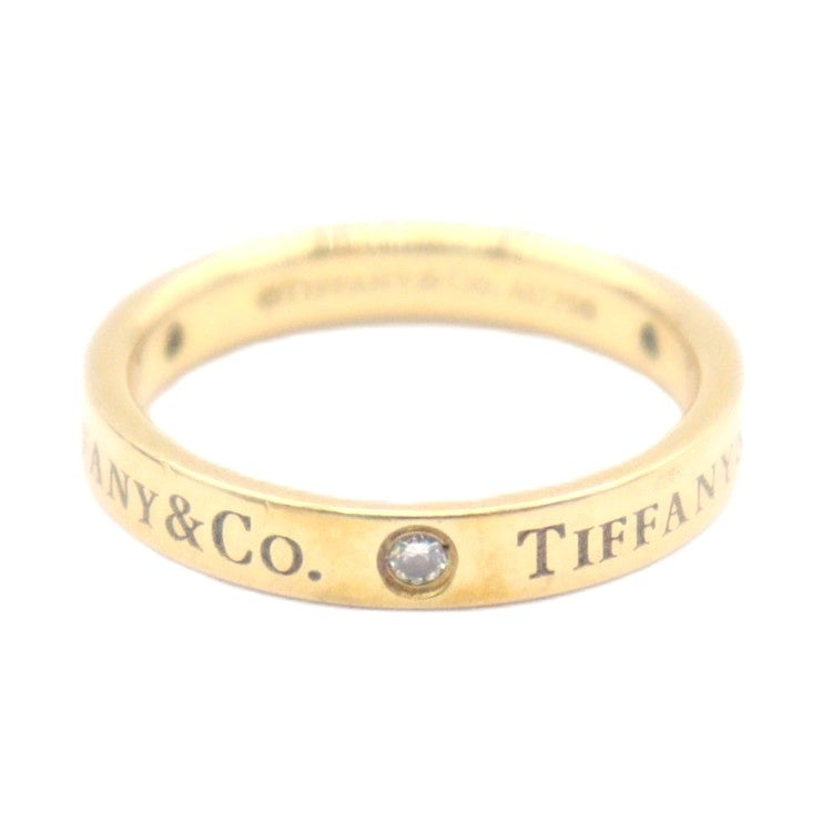 Tiffany & Co 3P Diamond Logo Ring