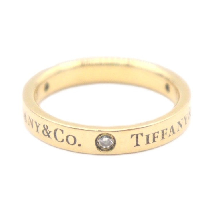Tiffany & Co 3P Diamond Logo Ring