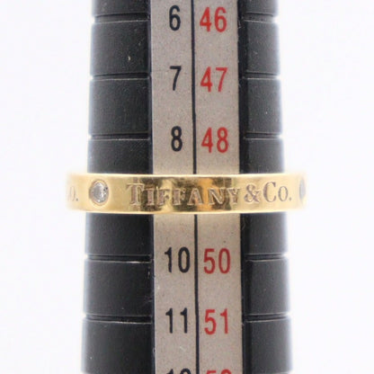 Tiffany & Co 3P Diamond Logo Ring