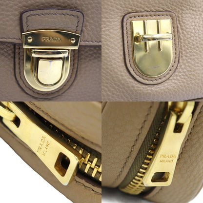 Prada Vitello Daino Flap Lock 2way Shoulder BT0951