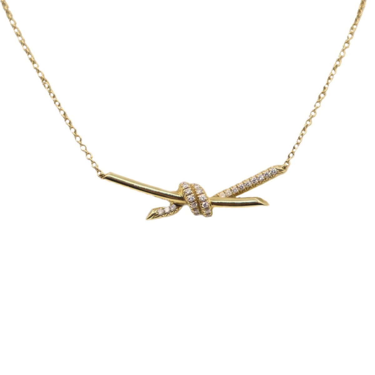 Tiffany & Co 68887216 Knot Necklace