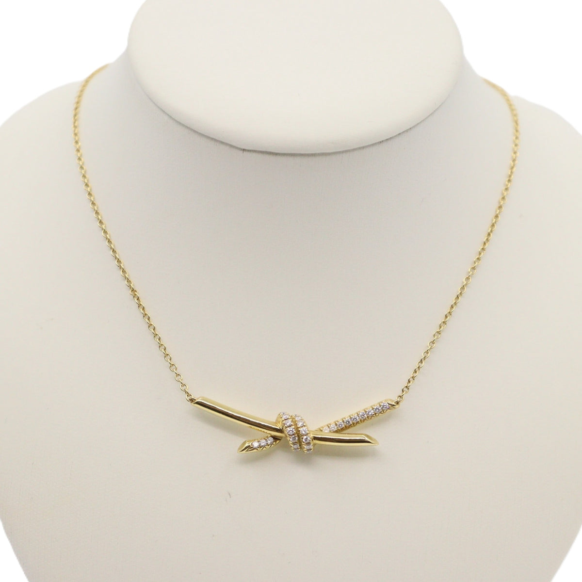 Tiffany & Co 68887216 Knot Necklace