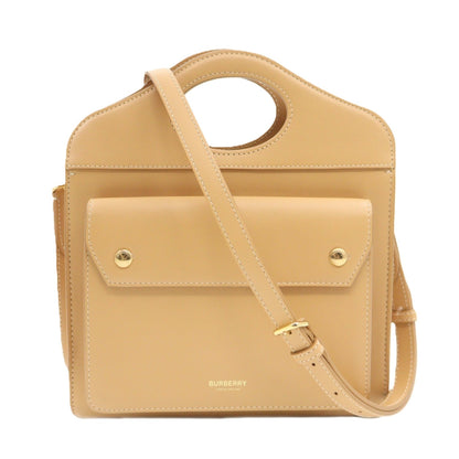 Burberry Mini Topstiched Pocket 2 Way Shoulder 8043105
