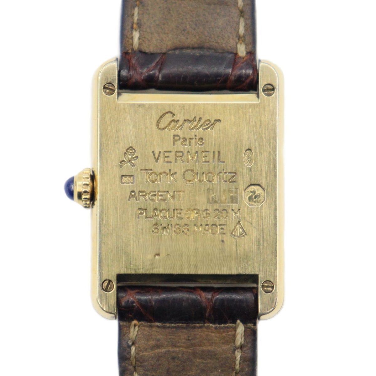 Cartier Must de Cartier Tank Quartz W1003053