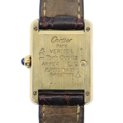 Cartier Must de Cartier Tank Quartz W1003053