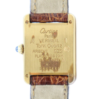 Cartier Must de Tank Quartz