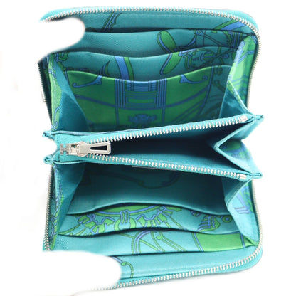 Hermes Silk In Compact Wallet