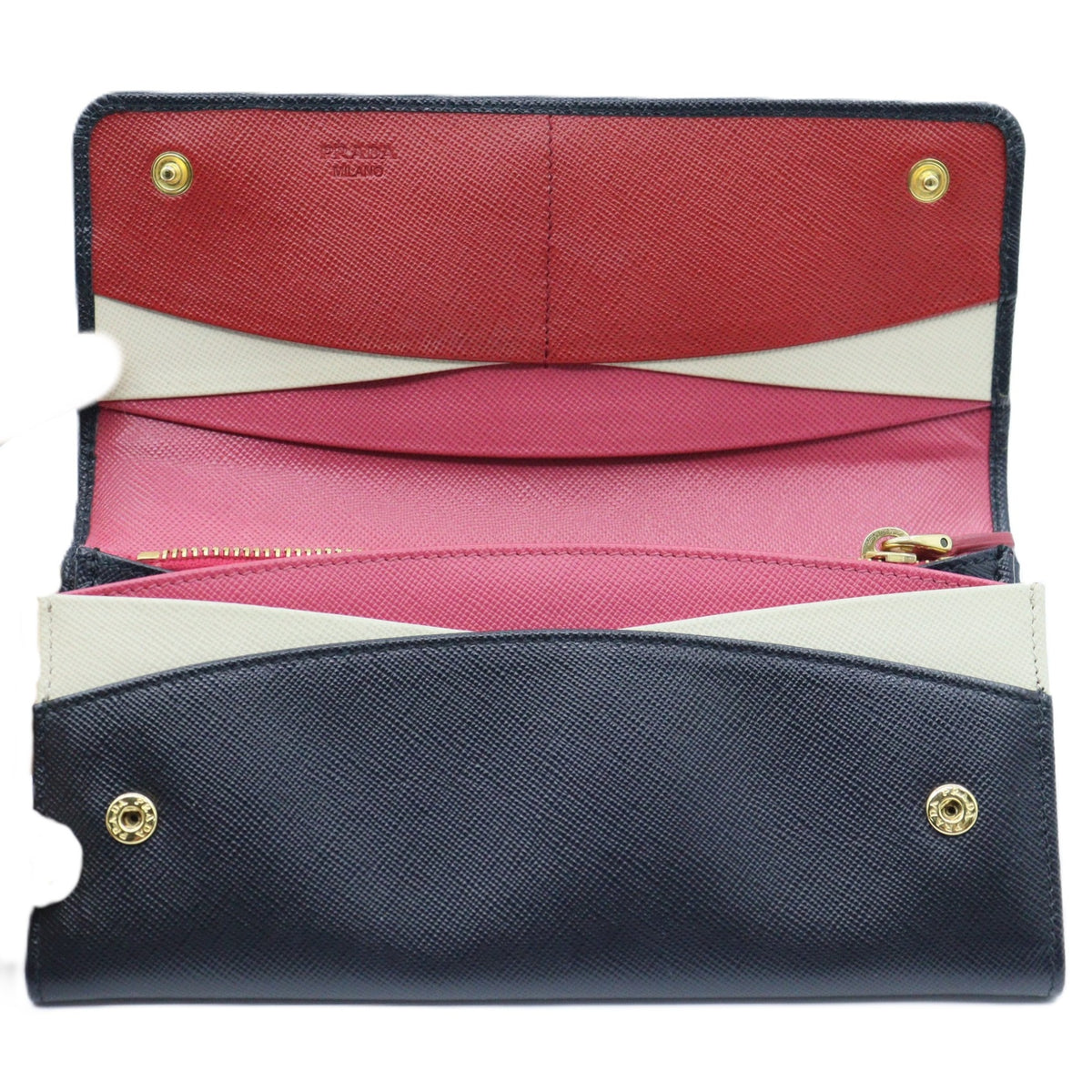 Prada Saffiano Long Wallet