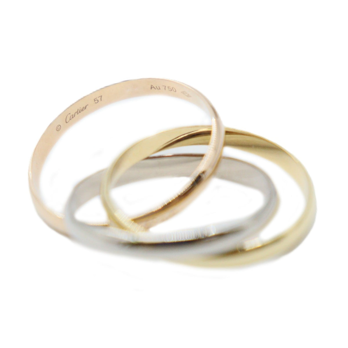 Cartier B4086100 Trinity Ring