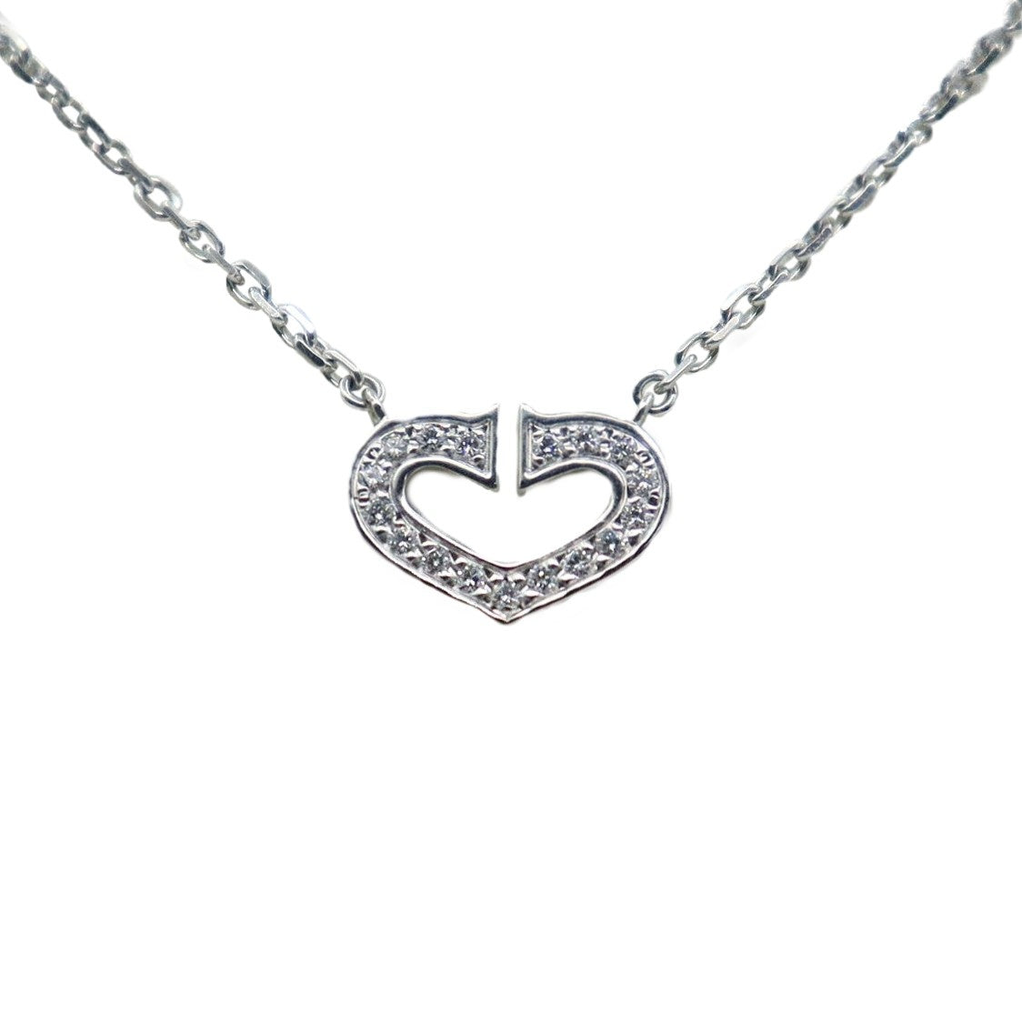 Cartier B7608300 C Heart Necklace