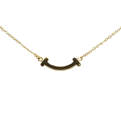 Tiffany & Co 62617640 T Smile Mini Necklace