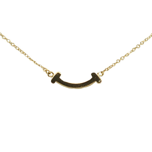 Tiffany & Co 62617640 T Smile Mini Necklace
