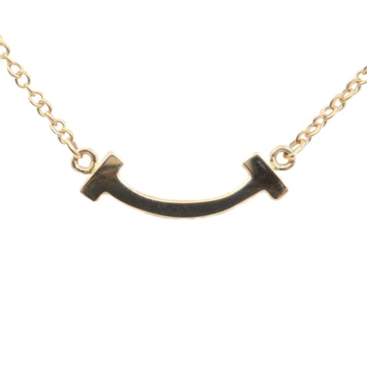 Tiffany & Co 62617721 T Smile Mini Necklace