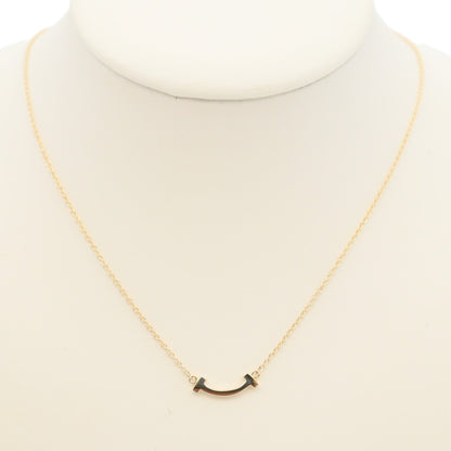 Tiffany & Co 62617721 T Smile Mini Necklace