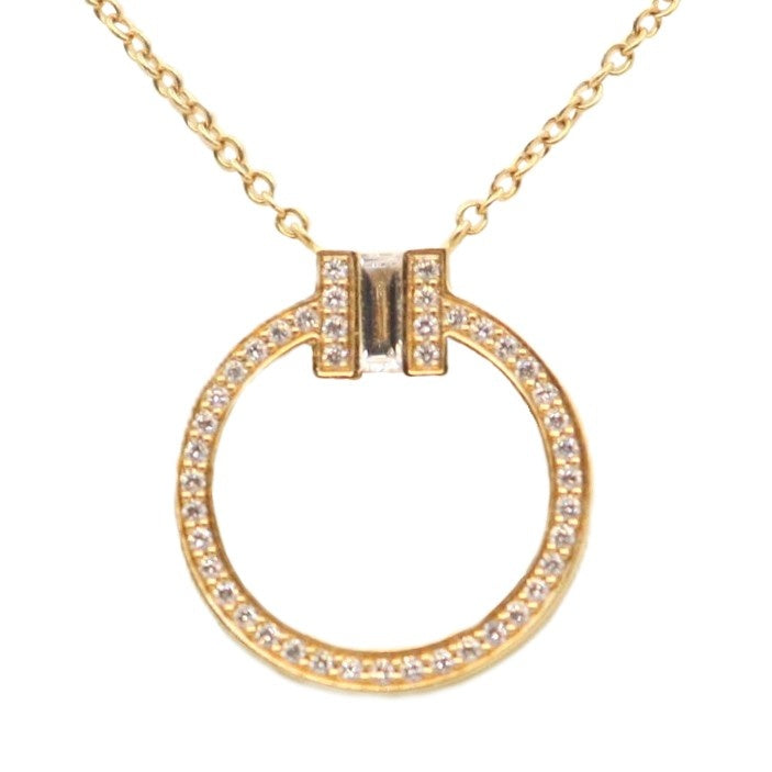 Tiffany & Co 63843091 T Two Necklace