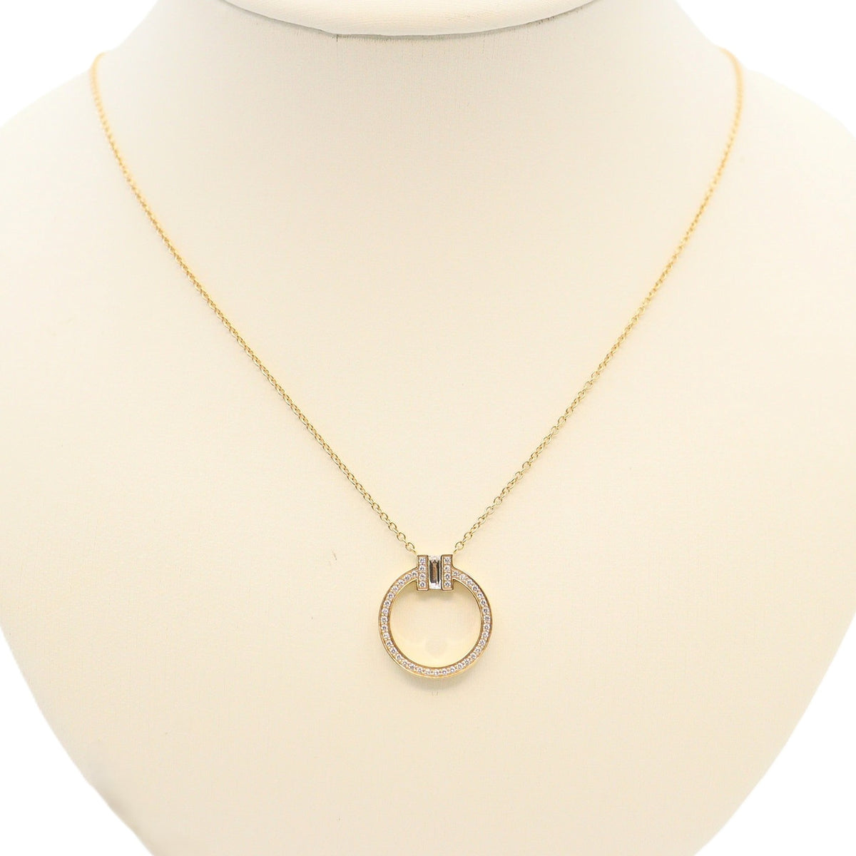 Tiffany & Co 63843091 T Two Necklace