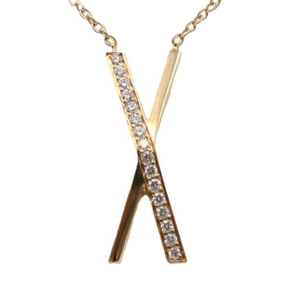 Tiffany & Co 69033849 Atlas X Necklace