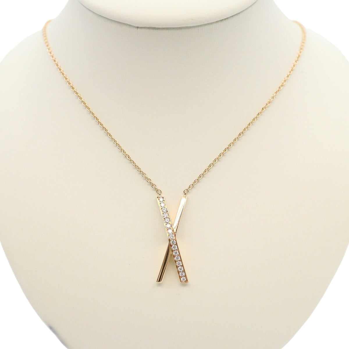 Tiffany & Co 69033849 Atlas X Necklace