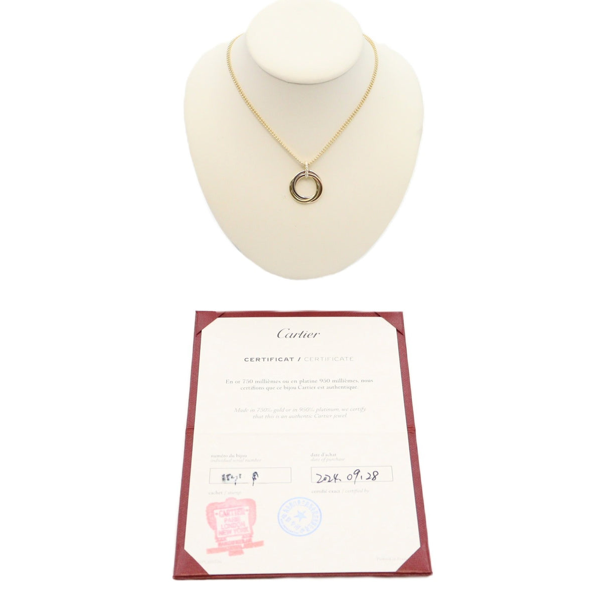 Cartier B7224814 Trinity Necklace