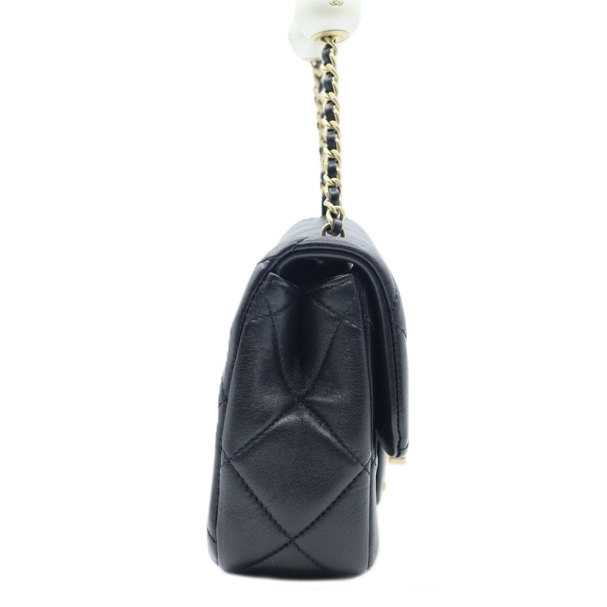 Chanel Seasonal Double Pearl Chain Shoulder AS4861
