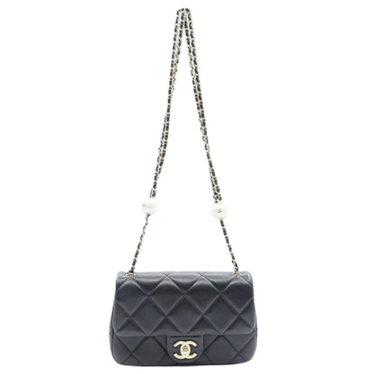 Chanel Seasonal Double Pearl Chain Shoulder AS4861
