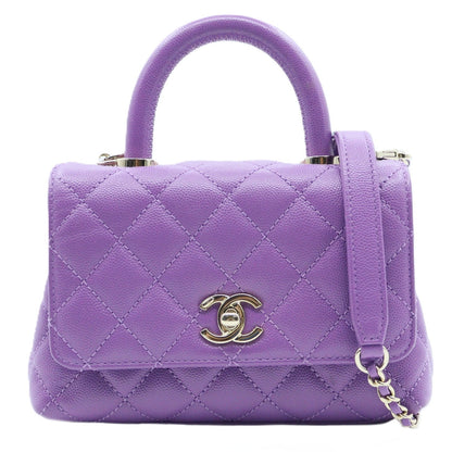 Chanel Mini Coco Handle 2way Shoulder AS2215