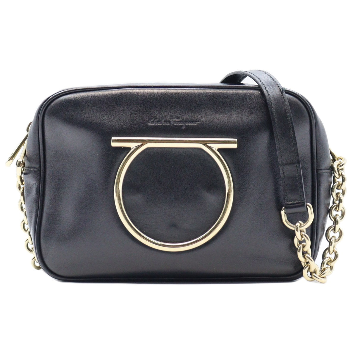Salvatore Ferragamo Gancini Camera Shoulder bag