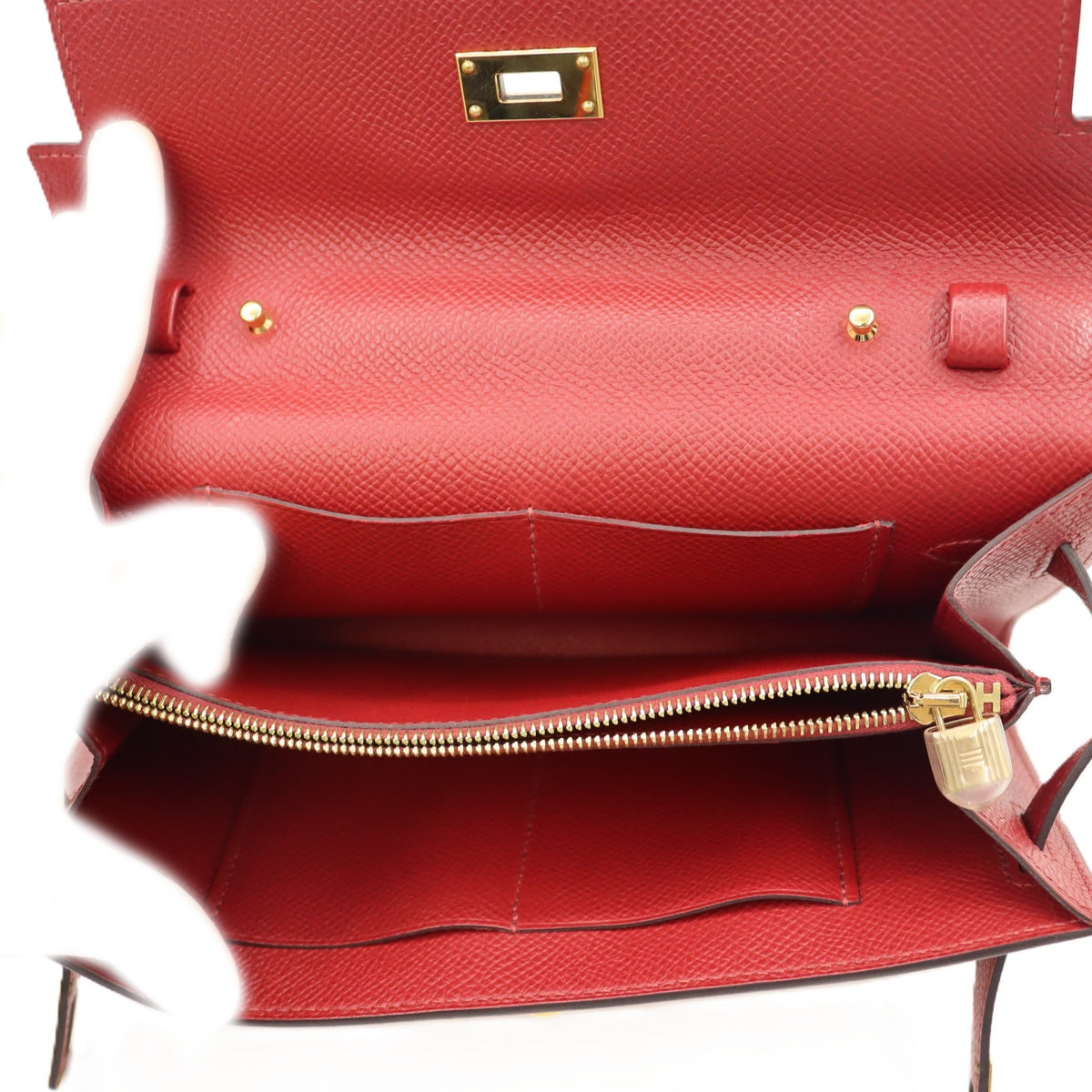 Hermes Kelly To Go Chain Wallet 080253CC
