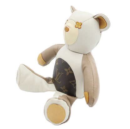 Louis Vuitton Doudou Louis Teddy Bear Leather Plushie GI0142