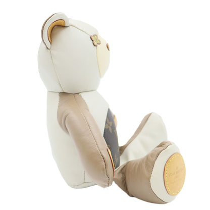 Louis Vuitton Doudou Louis Teddy Bear Leather Plushie GI0142