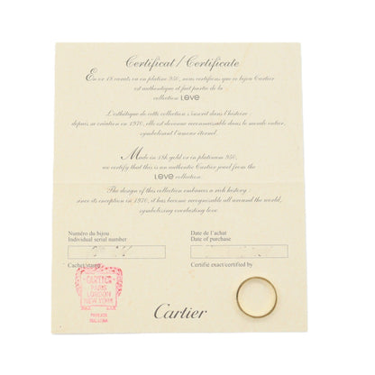 Cartier B4085254 Love Small Model Ring