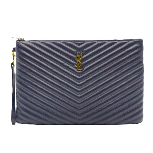 Saint Laurent Cassandre Matelasse Document Holder 440222
