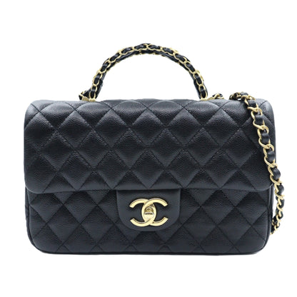 Chanel Matelasse Top Handle Chain Shoulder AS5702