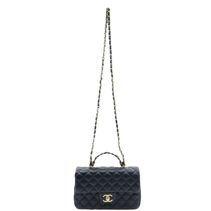 Chanel Matelasse Top Handle Chain Shoulder AS5702