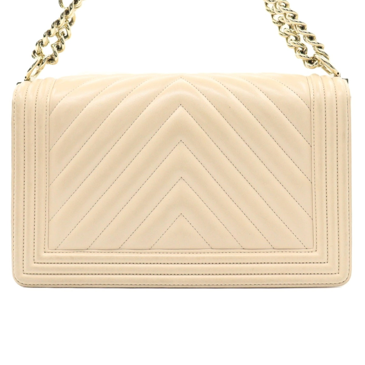 Chanel BoyChanel Chevron Large Chain Shoulder A92193