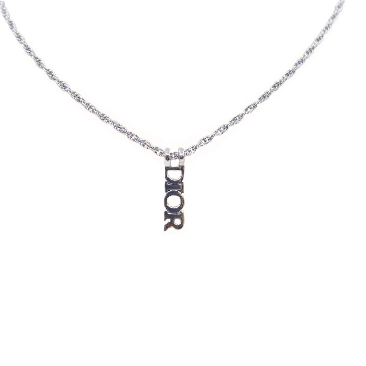Dior Vintage Logo Necklace