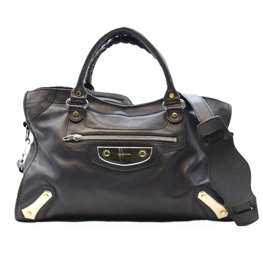 Balenciaga Metal Plate 2 Way Shoulder 420821
