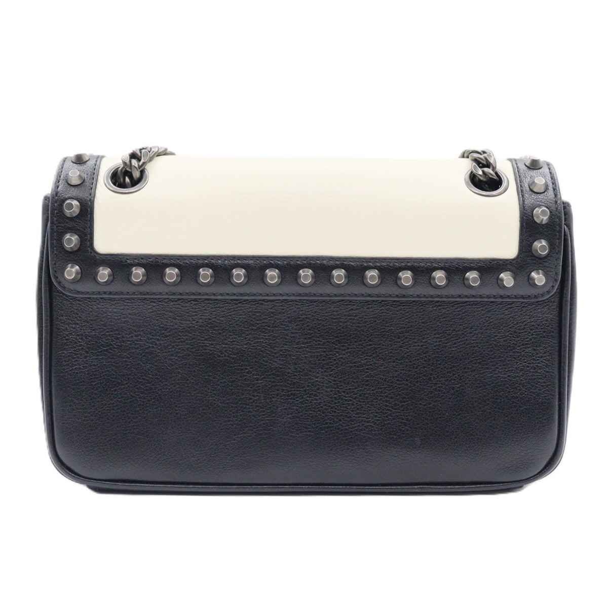Prada Glace Studded Chain Shoulder 1BD147