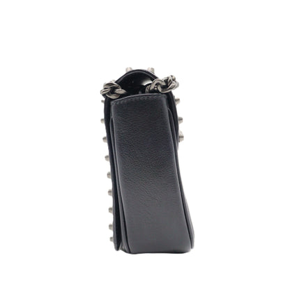 Prada Glace Studded Chain Shoulder 1BD147
