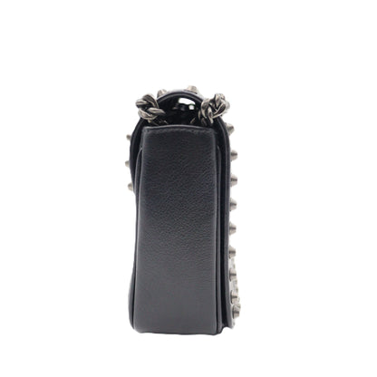 Prada Glace Studded Chain Shoulder 1BD147