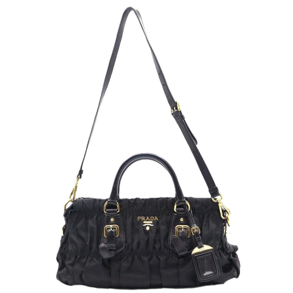 Prada Gauffre Tessuto 2way Shoulder BN1407