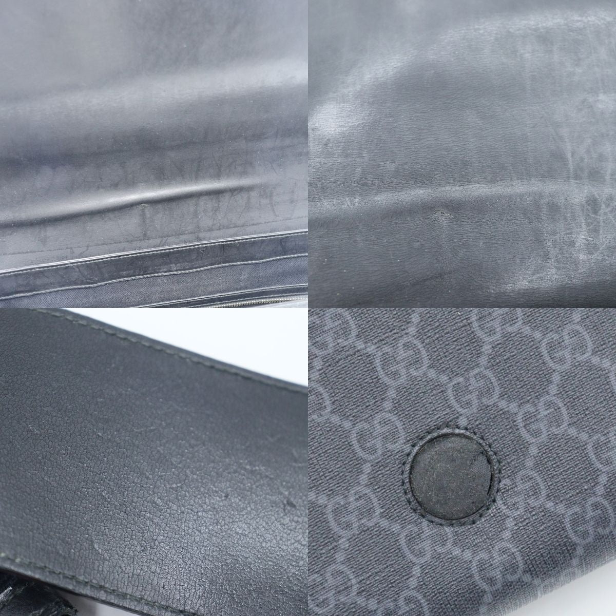 Gucci GG Supreme Messenger Shoulder Bag 474138