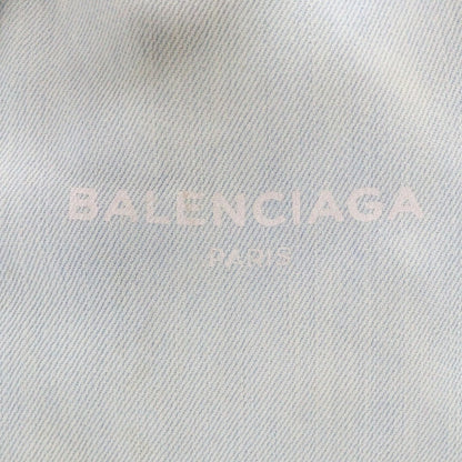 Balenciaga Navy Cabas S Tote Shoulder Bag 339933
