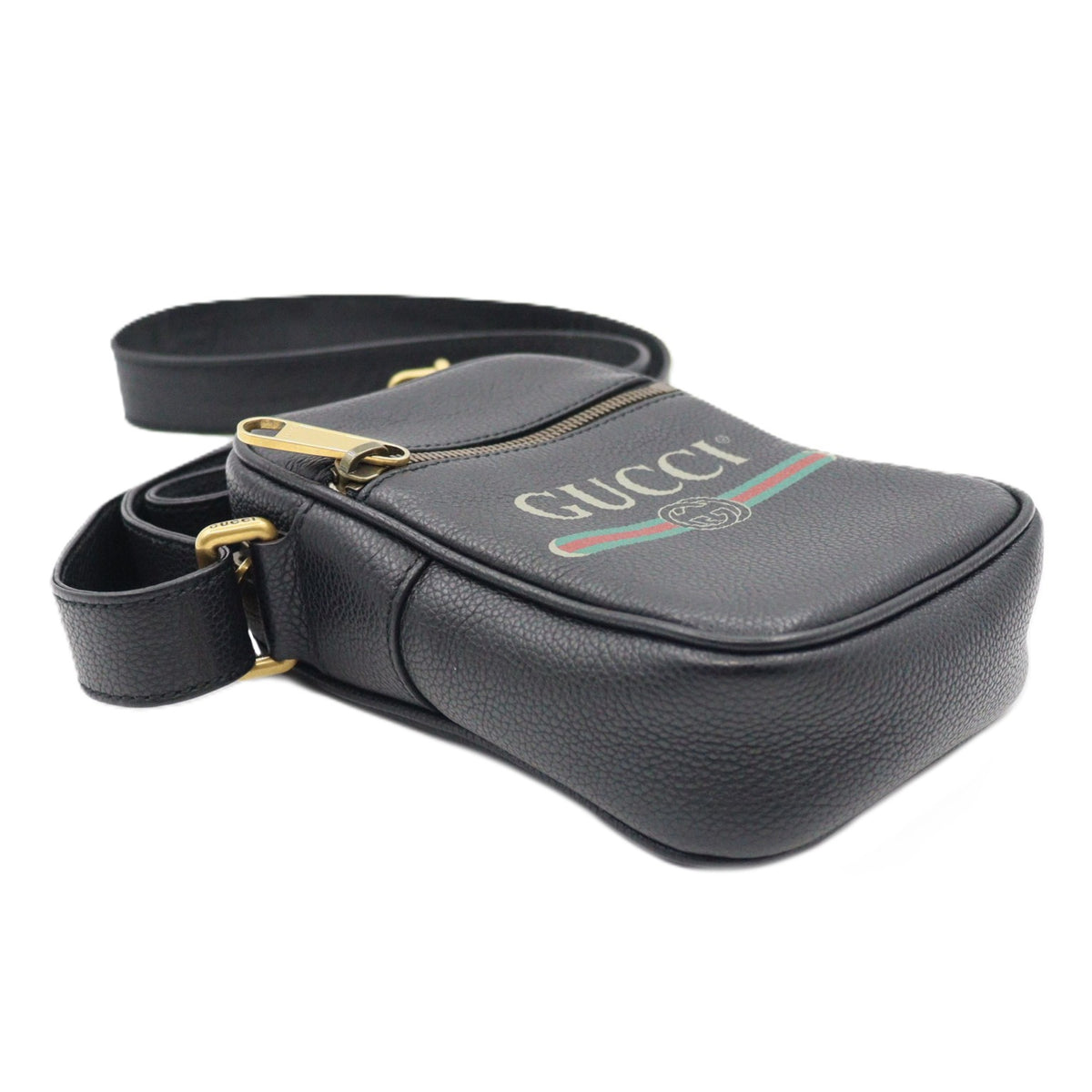 Gucci Logo Print Shoulder Bag 574803