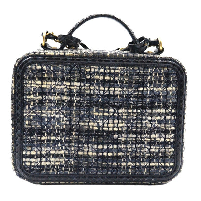 Chanel CC Filigree Vanity Case Chain Shoulder A93343